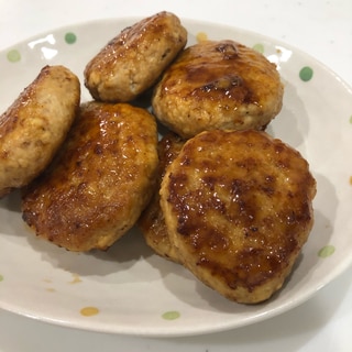 子供も大好き☆照り焼き豆腐つくね